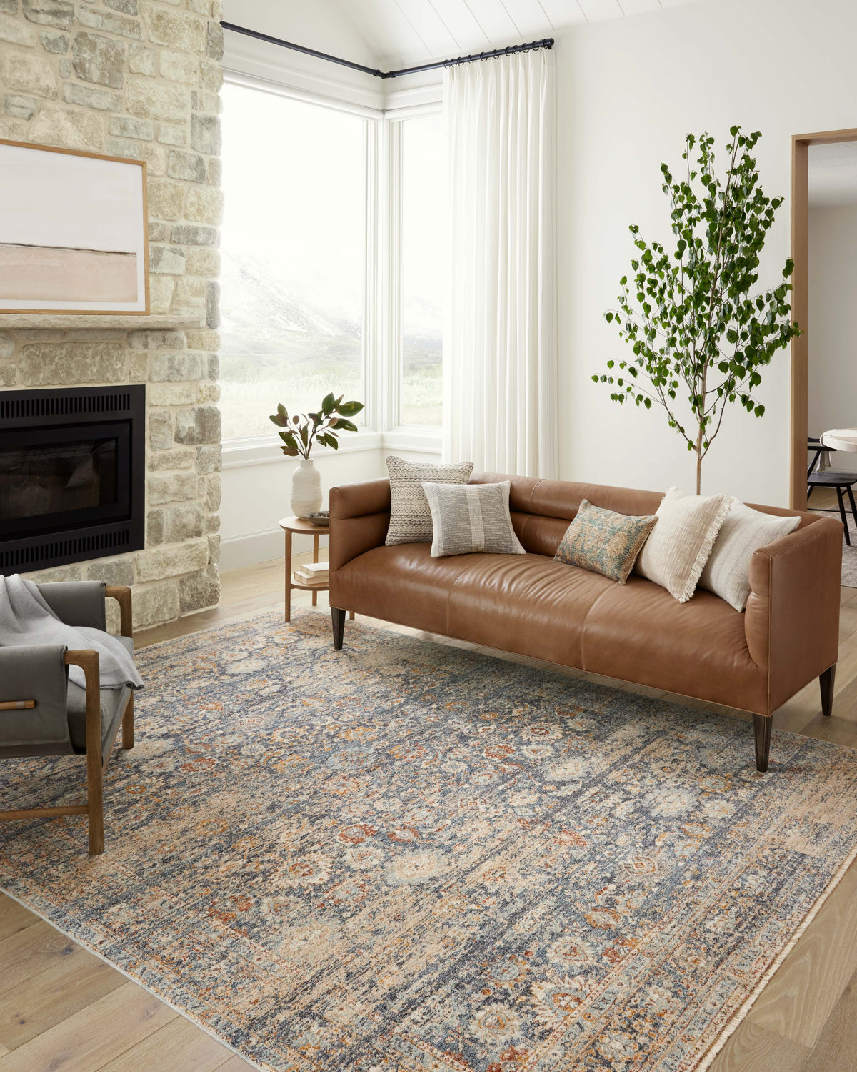 Angela Rose x Loloi Blake Round Area Rug