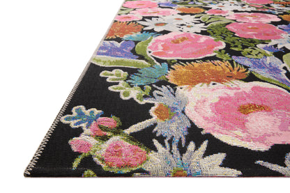 Loloi Botanical 3\'-3\" x 3\'-3\" Round Accent Rug