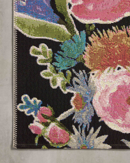 Loloi Botanical 3\'-3\" x 3\'-3\" Round Accent Rug