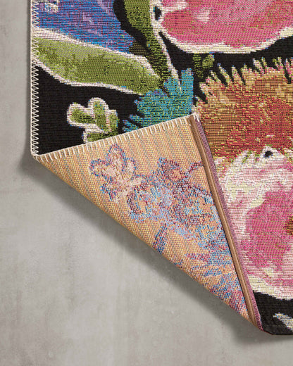 Loloi Botanical 3\'-3\" x 3\'-3\" Round Accent Rug
