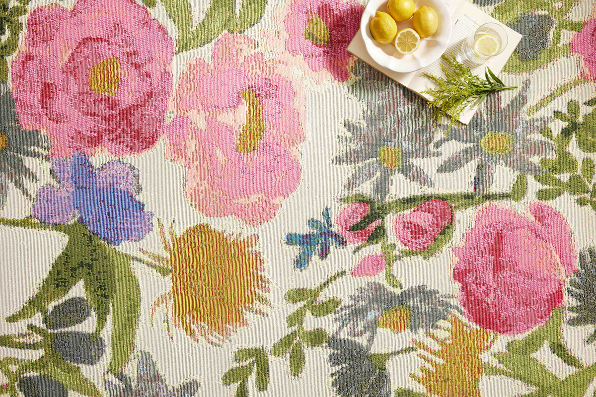 Loloi Botanical 18\" x 18\" Sample Rug