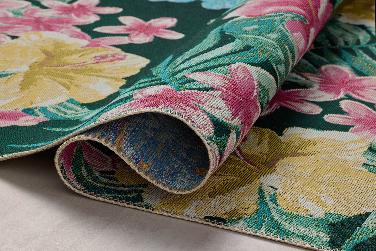 Loloi Botanical 3\'-3\" x 3\'-3\" Round Area Rug