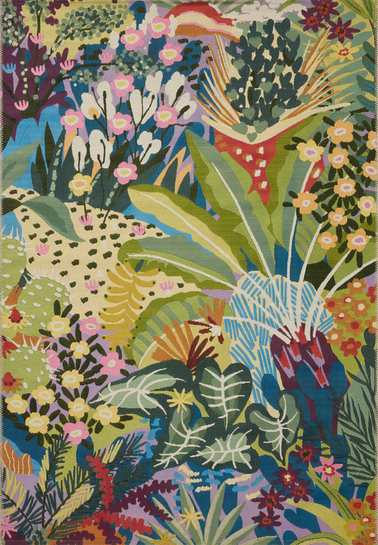 Loloi Botanical 18\" x 18\" Indoor/Outdoor Sample Rug