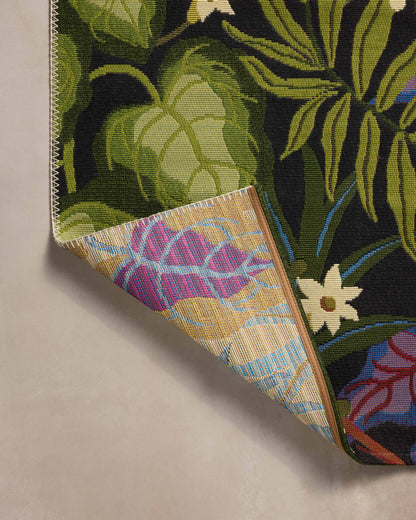Loloi Botanical 3\'-3\" x 3\'-3\" Round Indoor/Outdoor Accent Rug