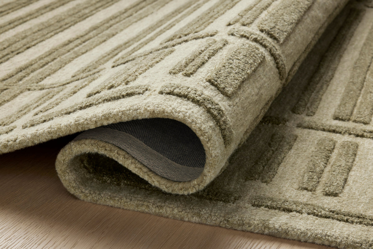 Chris Loves Julia x Loloi Bradley 18" x 18" Sample Rug