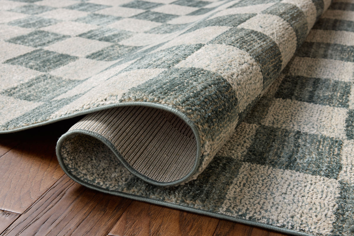 Chris Loves Julia x Loloi Calvin 18" x 18" Sample Rug