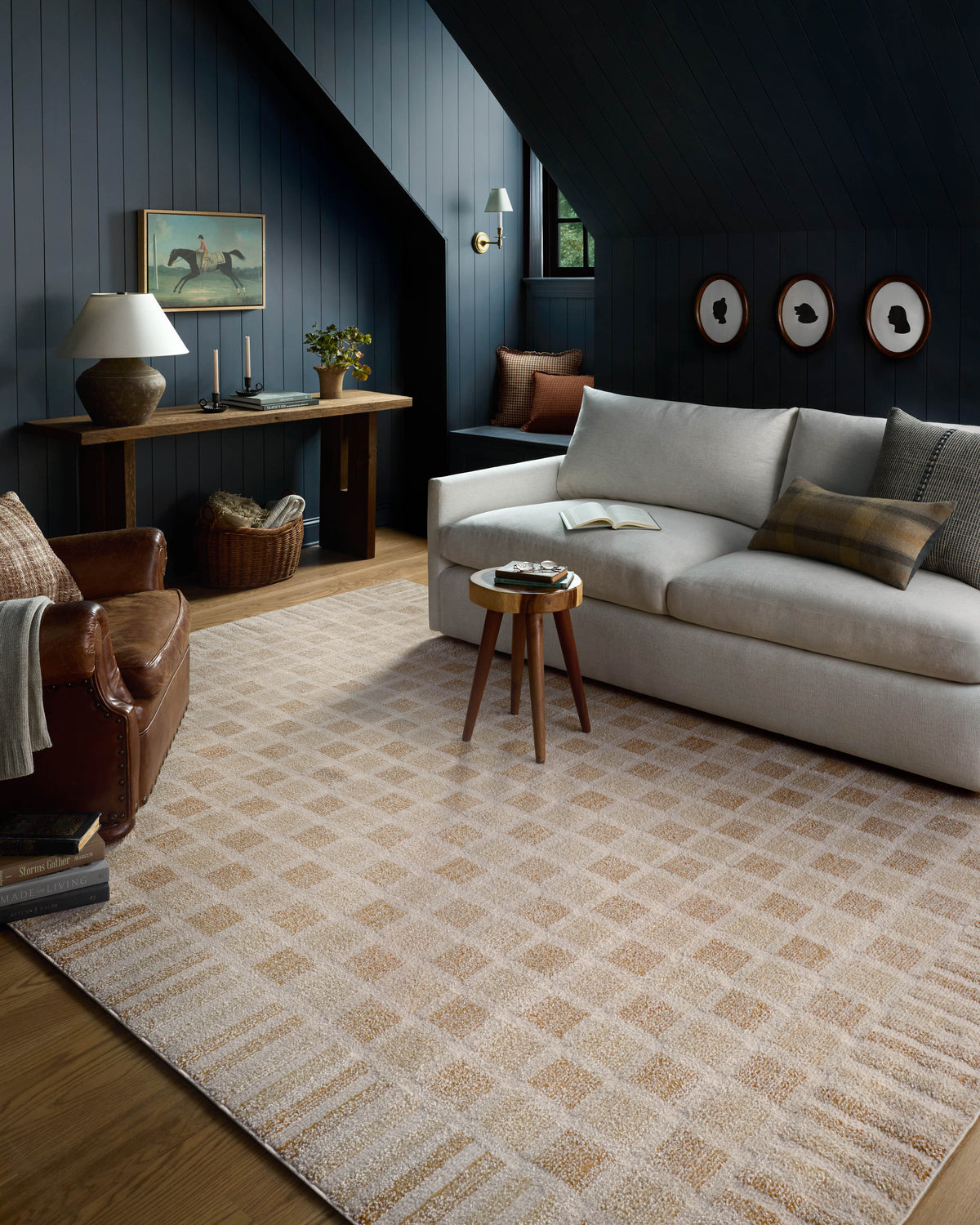Chris Loves Julia x Loloi Calvin Round Area Rug