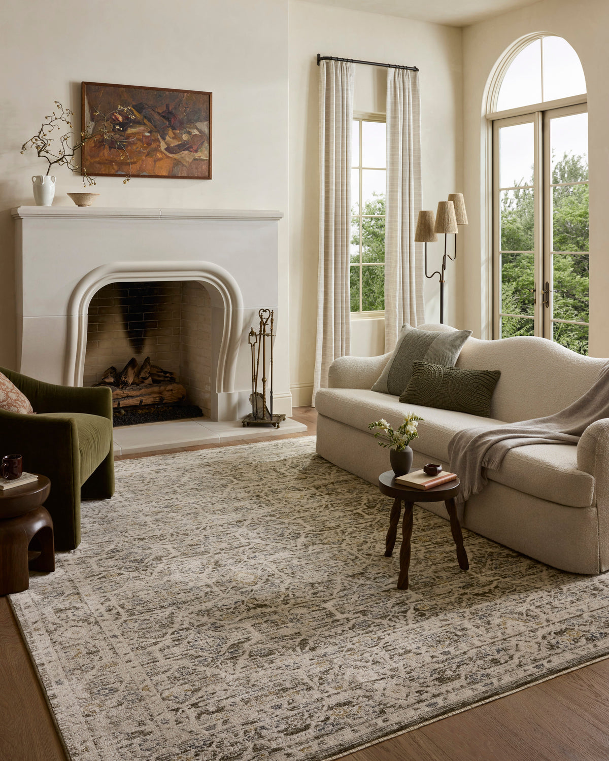Loloi Clarisse 7\''-10\" x 7\'-10\" Round Area Rug