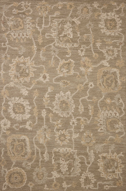 Chris Loves Julia x Loloi Dorothea 18" x 18" Sample Rug