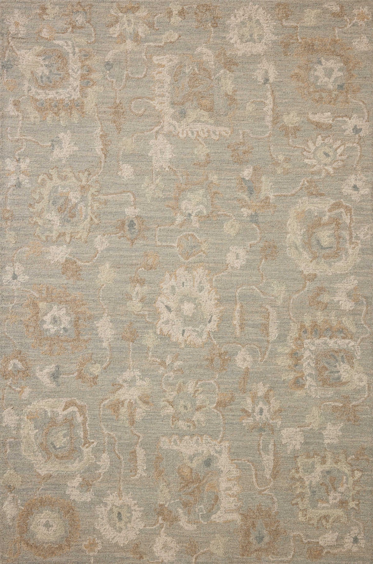 Chris Loves Julia x Loloi Dorothea 18" x 18" Sample Rug