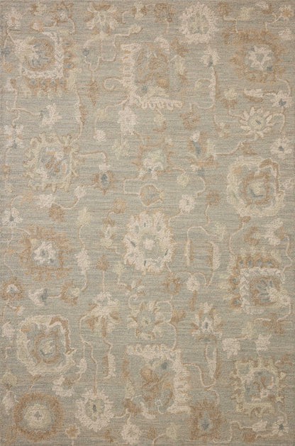 Chris Loves Julia x Loloi Dorothea 18" x 18" Sample Rug