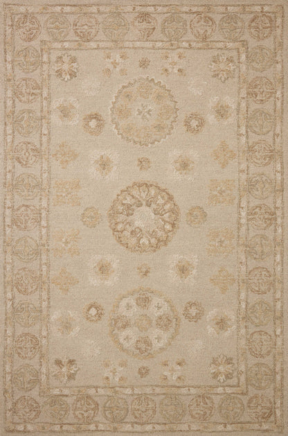 Chris Loves Julia x Loloi Dorothea 18" x 18" Sample Rug