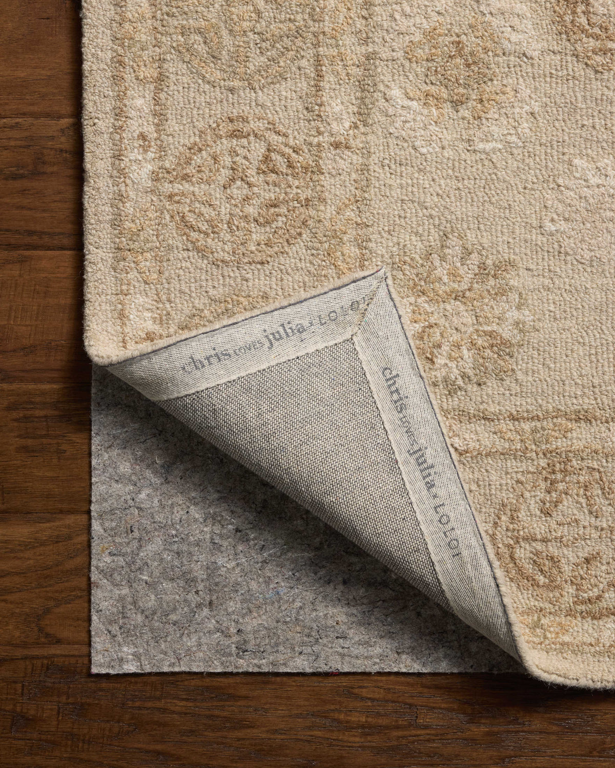 Chris Loves Julia x Loloi Dorothea 18" x 18" Sample Rug