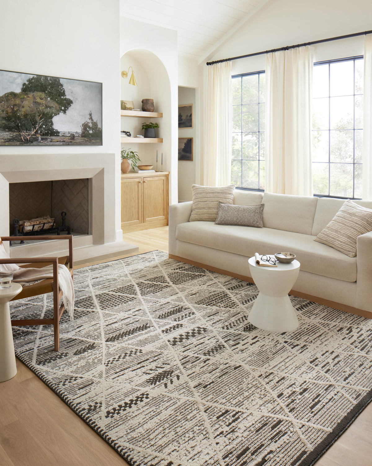 Loloi Fabian 18" x 18" Sample Rug