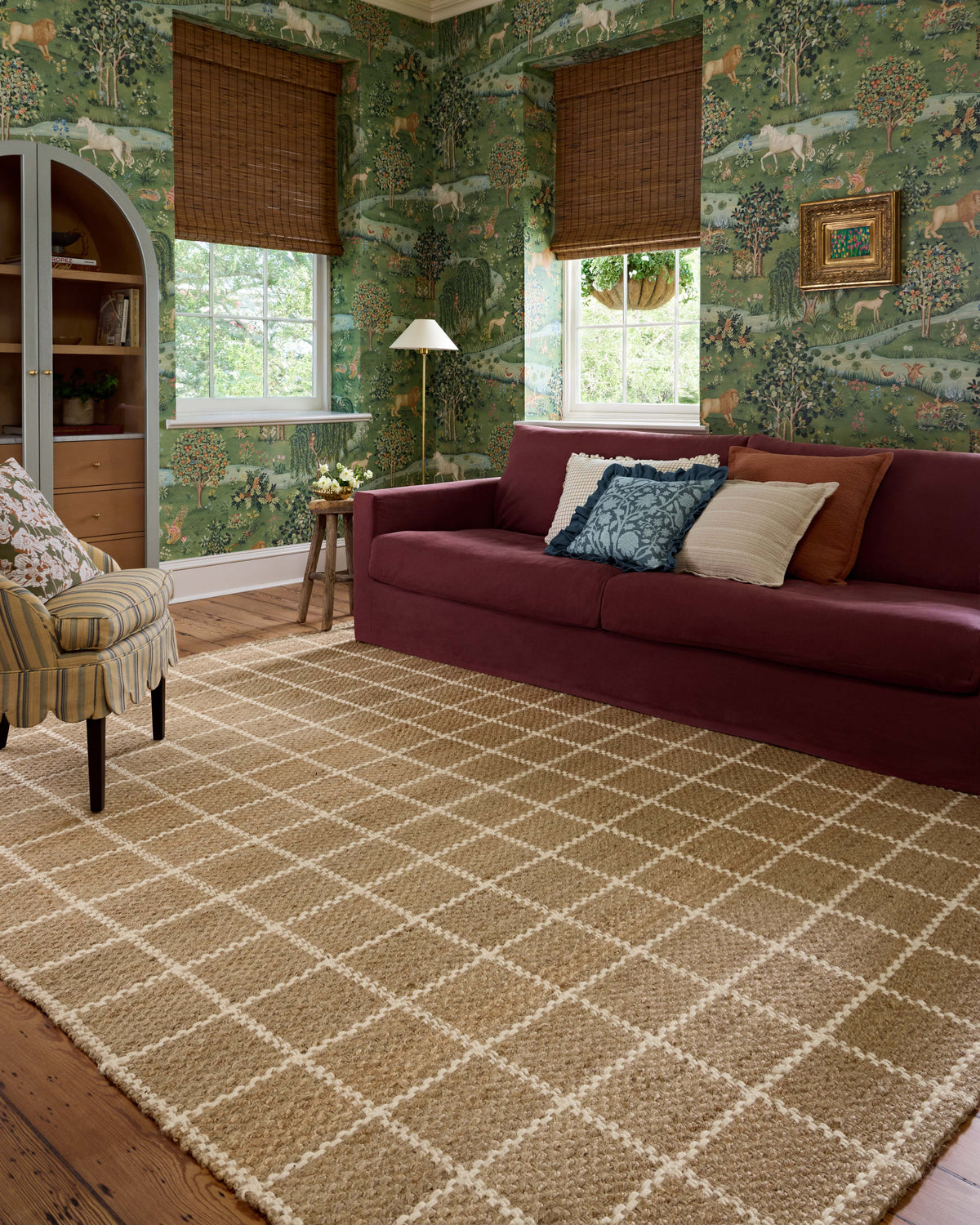 Chris Loves Julia x Loloi Fletcher 18" x 18" Sample Rug
