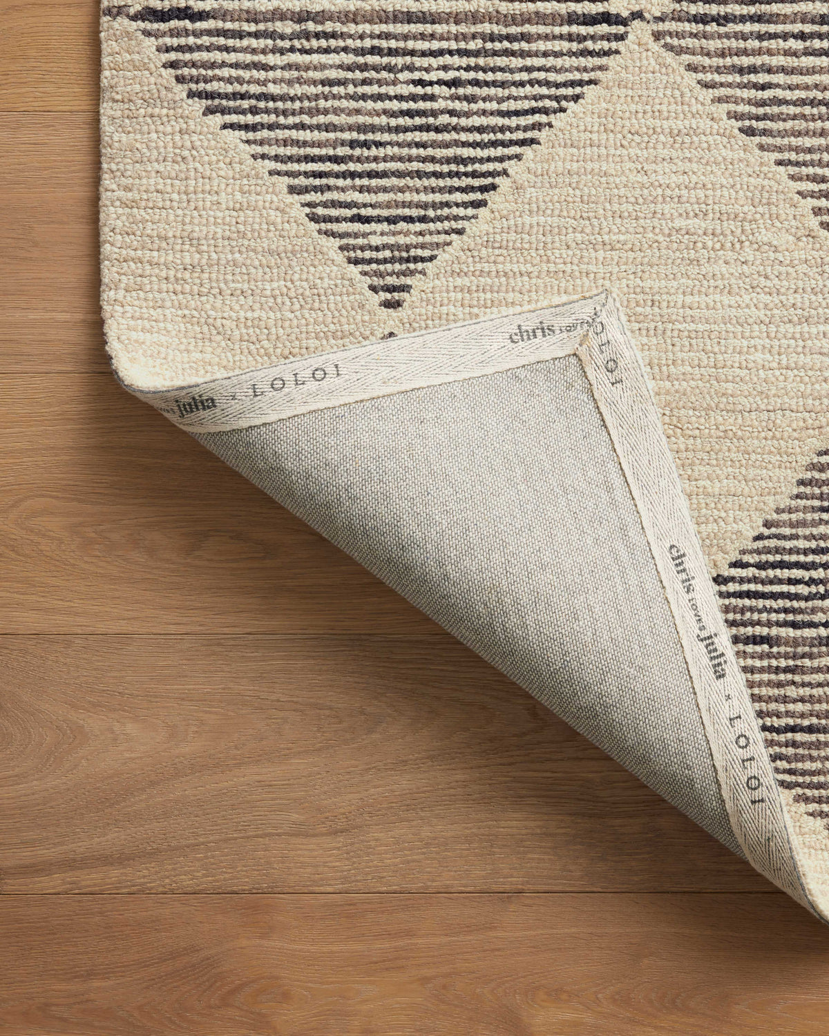 Chris Loves Julia x LoloiFrancis 18" x 18" Sample Rug