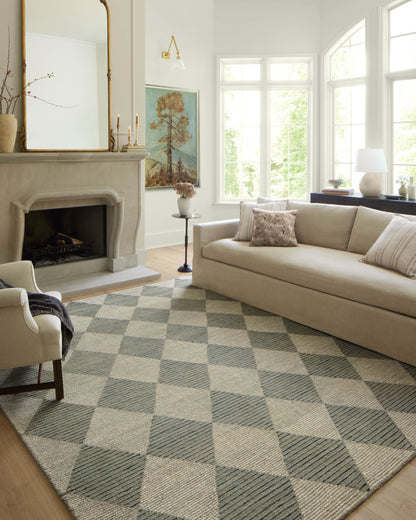 Chris Loves Julia x LoloiFrancis 18" x 18" Sample Rug