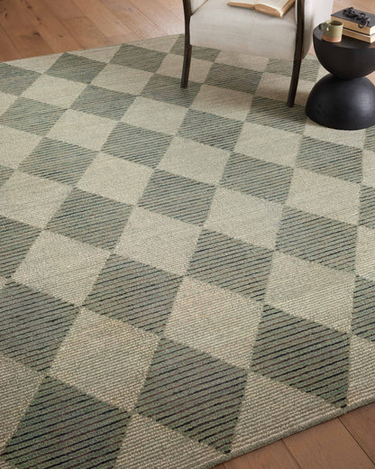 Chris Loves Julia x LoloiFrancis 18" x 18" Sample Rug