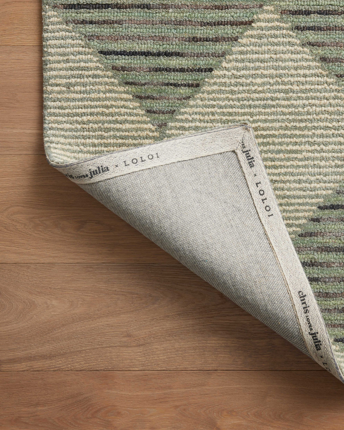 Chris Loves Julia x LoloiFrancis 18" x 18" Sample Rug
