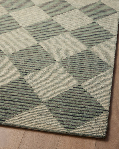 Chris Loves Julia x LoloiFrancis 18" x 18" Sample Rug