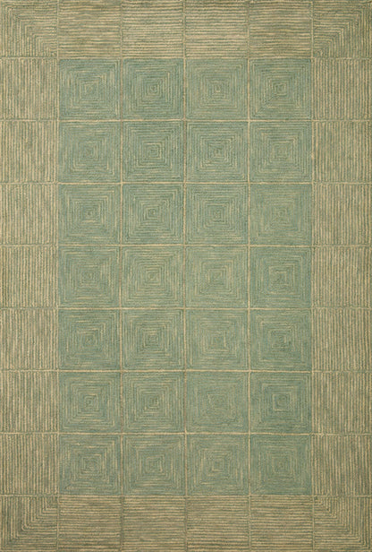 Chris Loves Julia x LoloiFrancis 18" x 18" Sample Rug