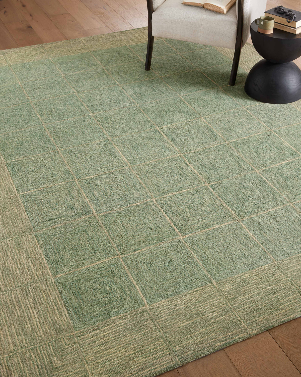 Chris Loves Julia x LoloiFrancis 18" x 18" Sample Rug