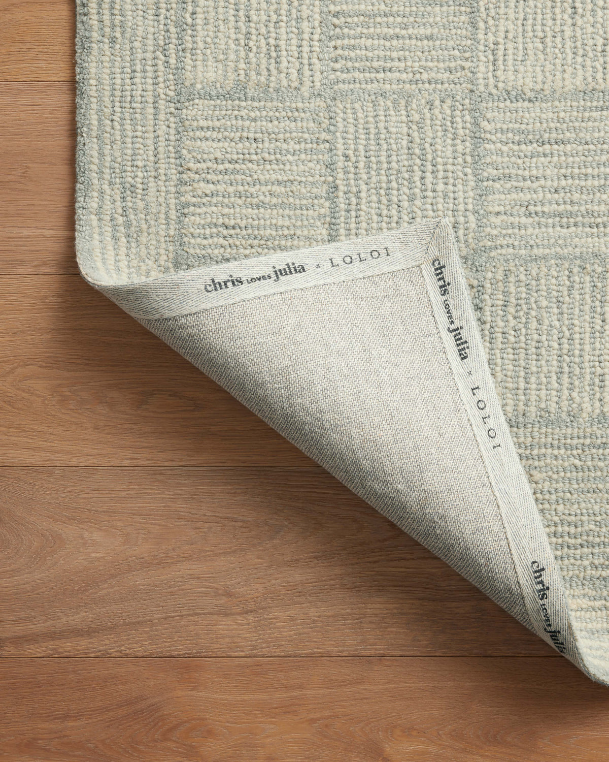 Chris Loves Julia x LoloiFrancis 18" x 18" Sample Rug
