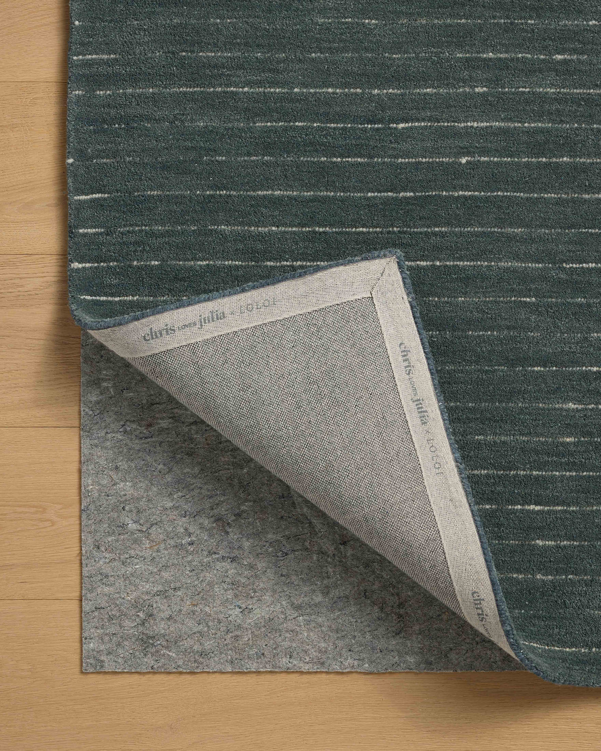Chris Loves Julia x Loloi Henry 18" x 18" Sample Rug
