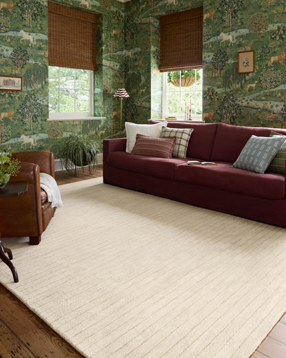 Chris Loves Julia x Loloi Henry 18" x 18" Sample Rug