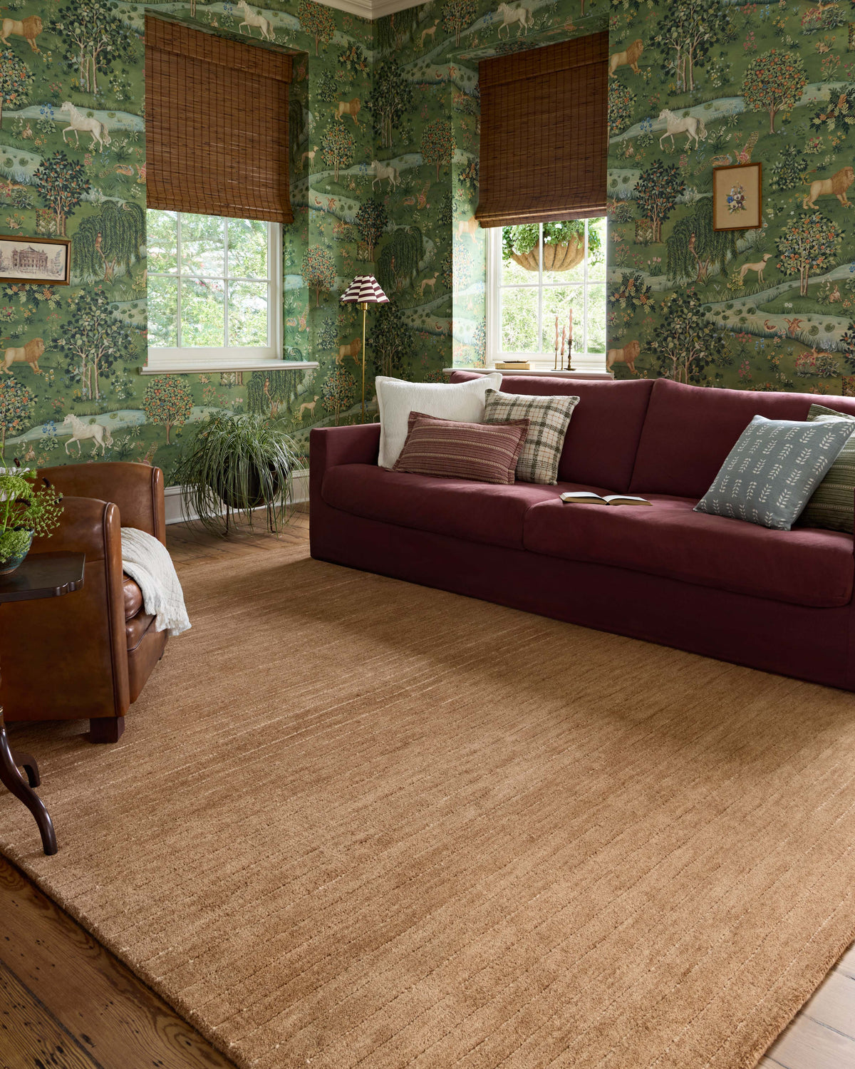Chris Loves Julia x Loloi Henry 18" x 18" Sample Rug