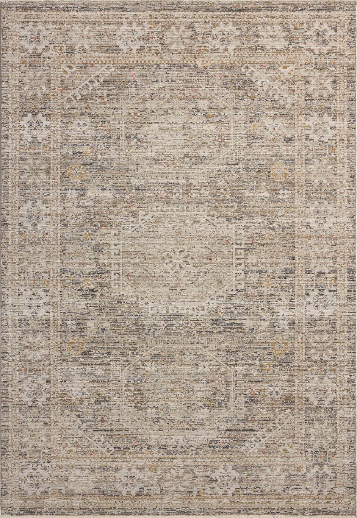 Chris Loves Julia x Loloi Ida 18" x 18" Sample Rug