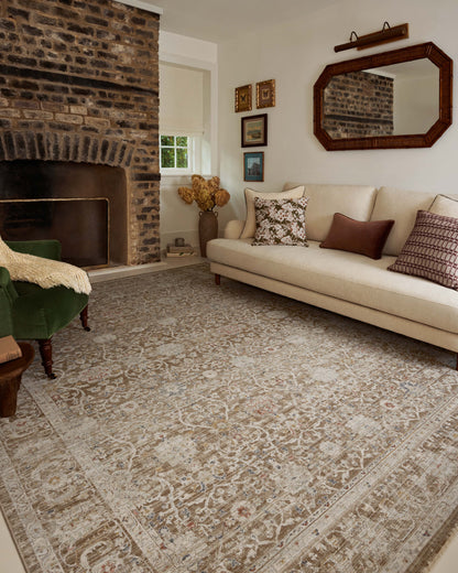 Chris Loves Julia x Loloi Ida 18" x 18" Sample Rug