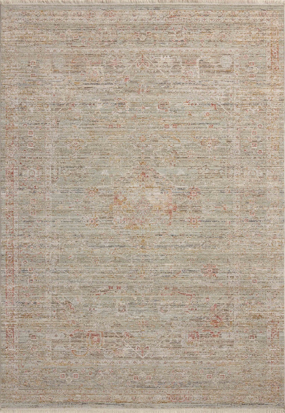 Chris Loves Julia x Loloi Ida 18" x 18" Sample Rug