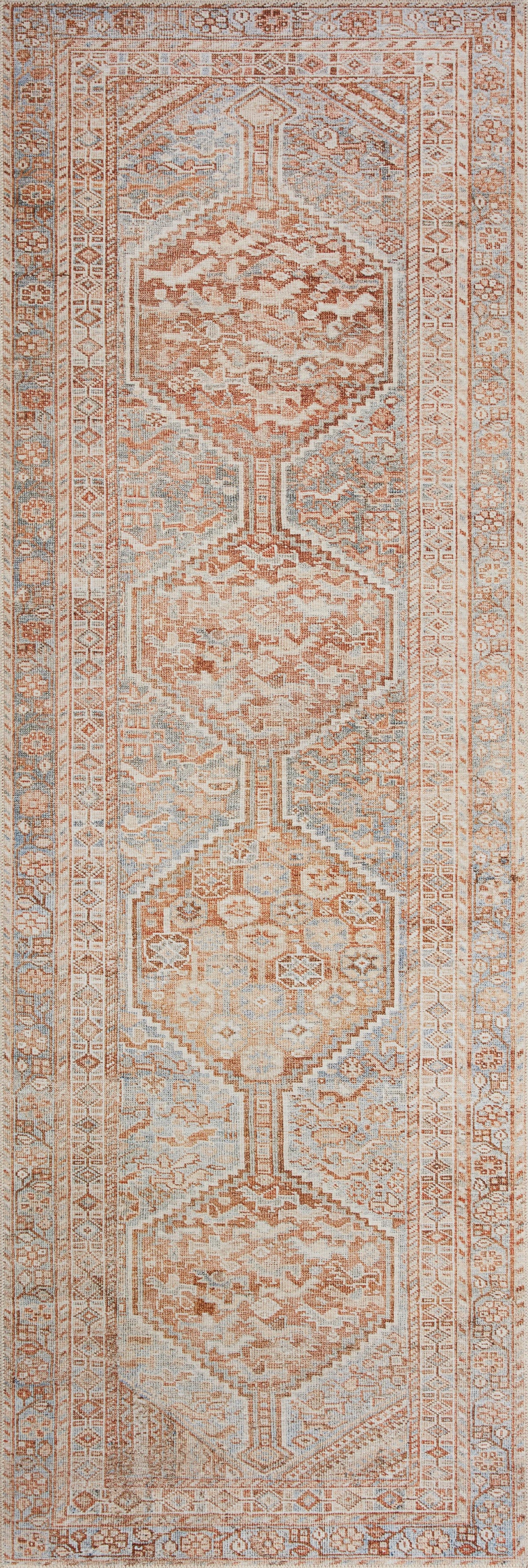 Chris Loves Julia x Loloi Jules 18" x 18" Sample Rug