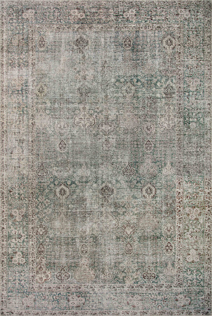 Chris Loves Julia x Loloi Jules 18" x 18" Sample Rug