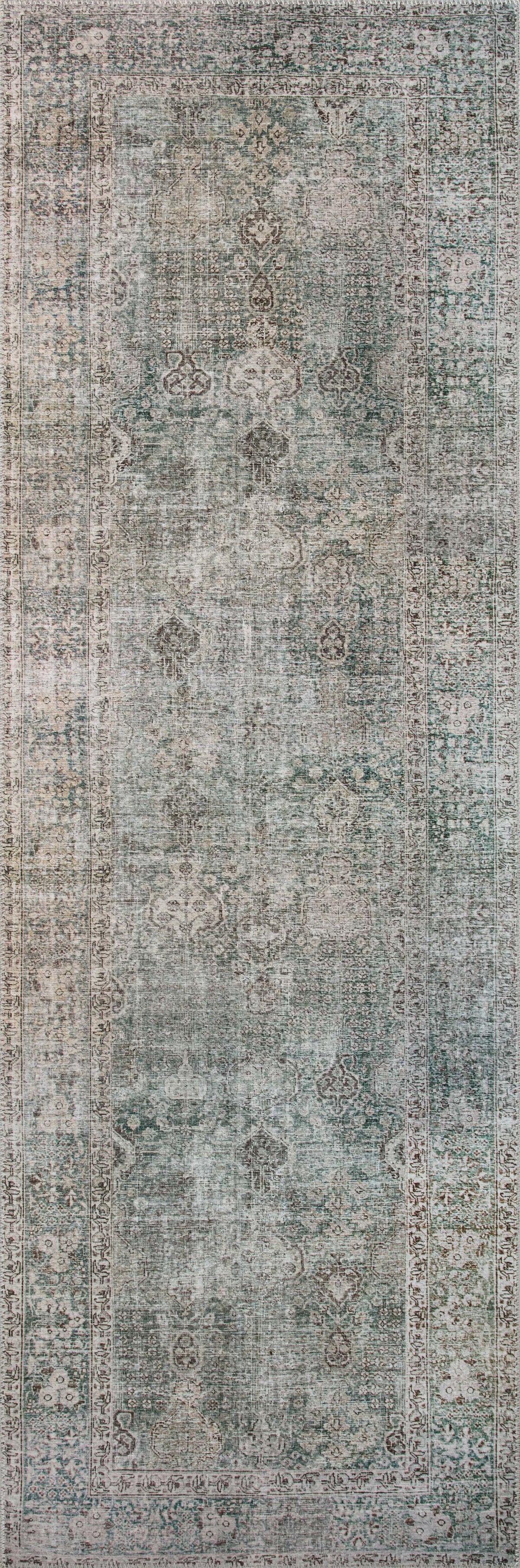 Chris Loves Julia x Loloi Jules 18" x 18" Sample Rug