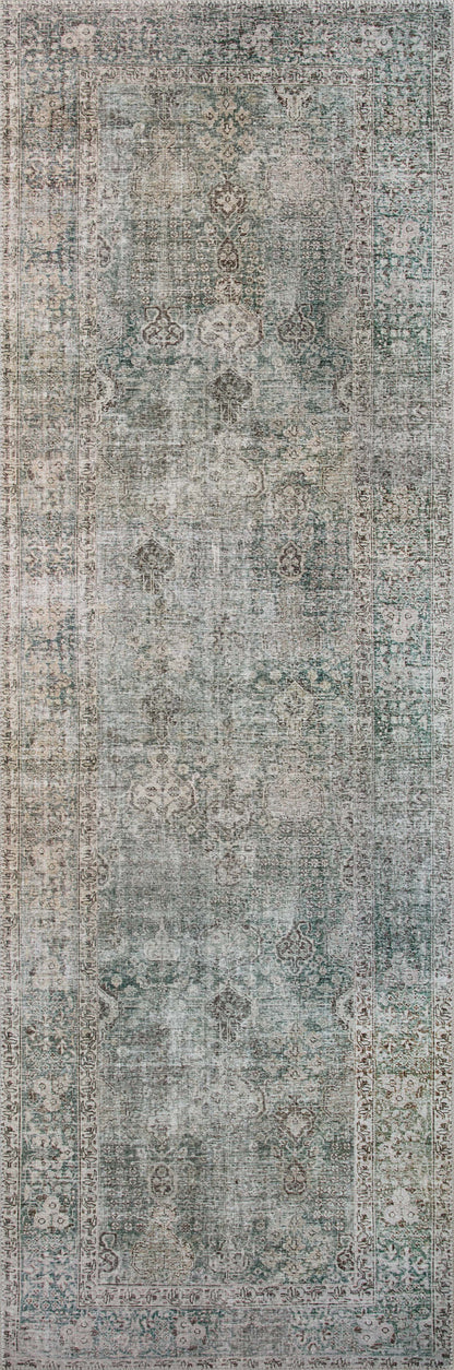Chris Loves Julia x Loloi Jules 18" x 18" Sample Rug