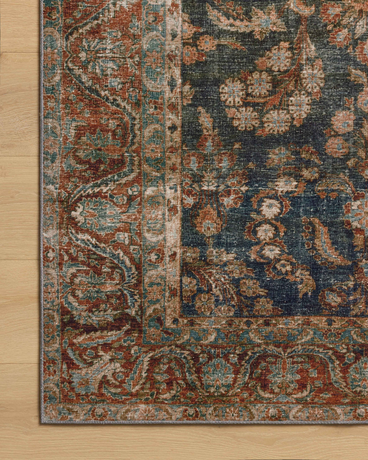 Chris Loves Julia x Loloi Jules 18" x 18" Sample Rug