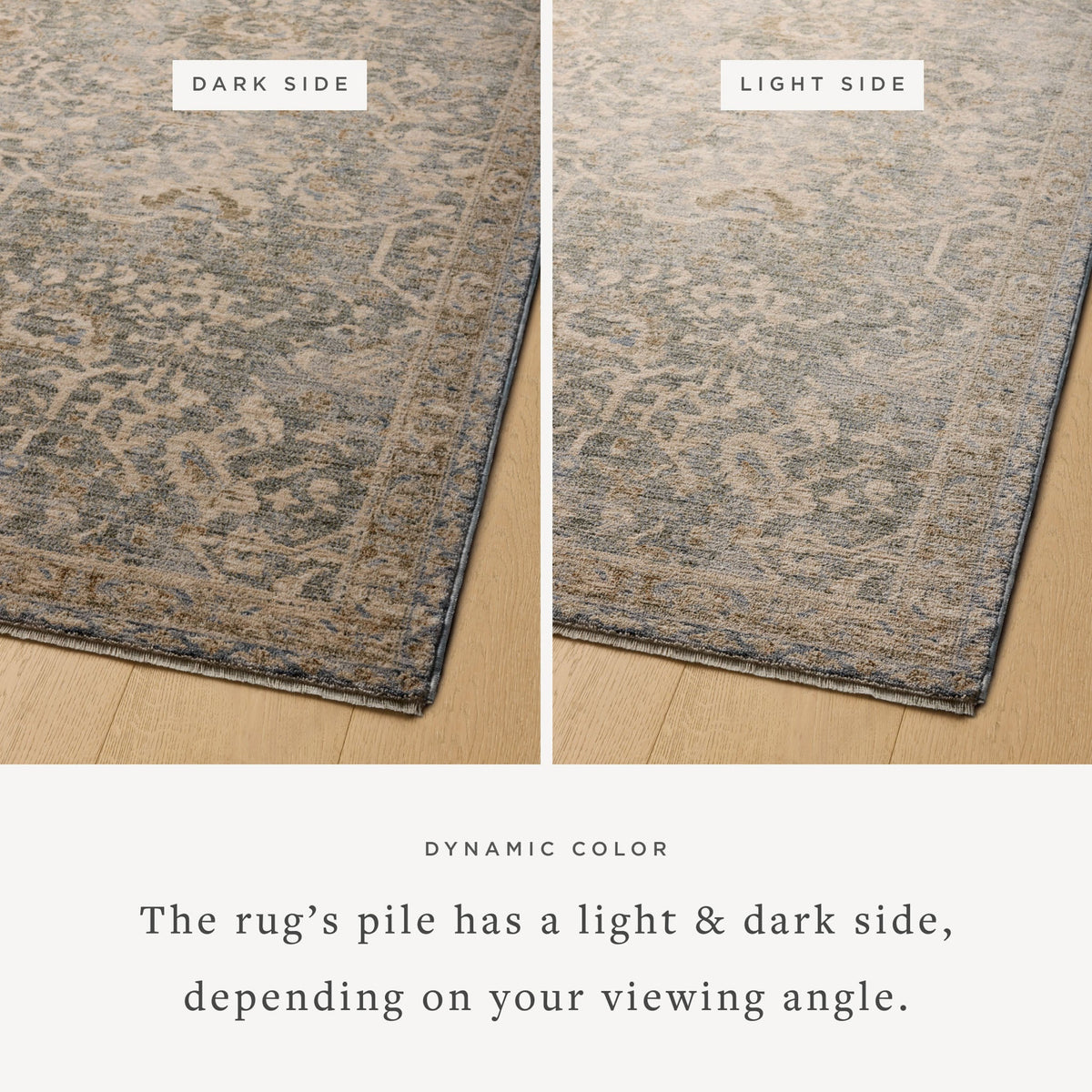 Magnolia Home by Joanna Gaines x Loloi  18" x 18" Sample Rug