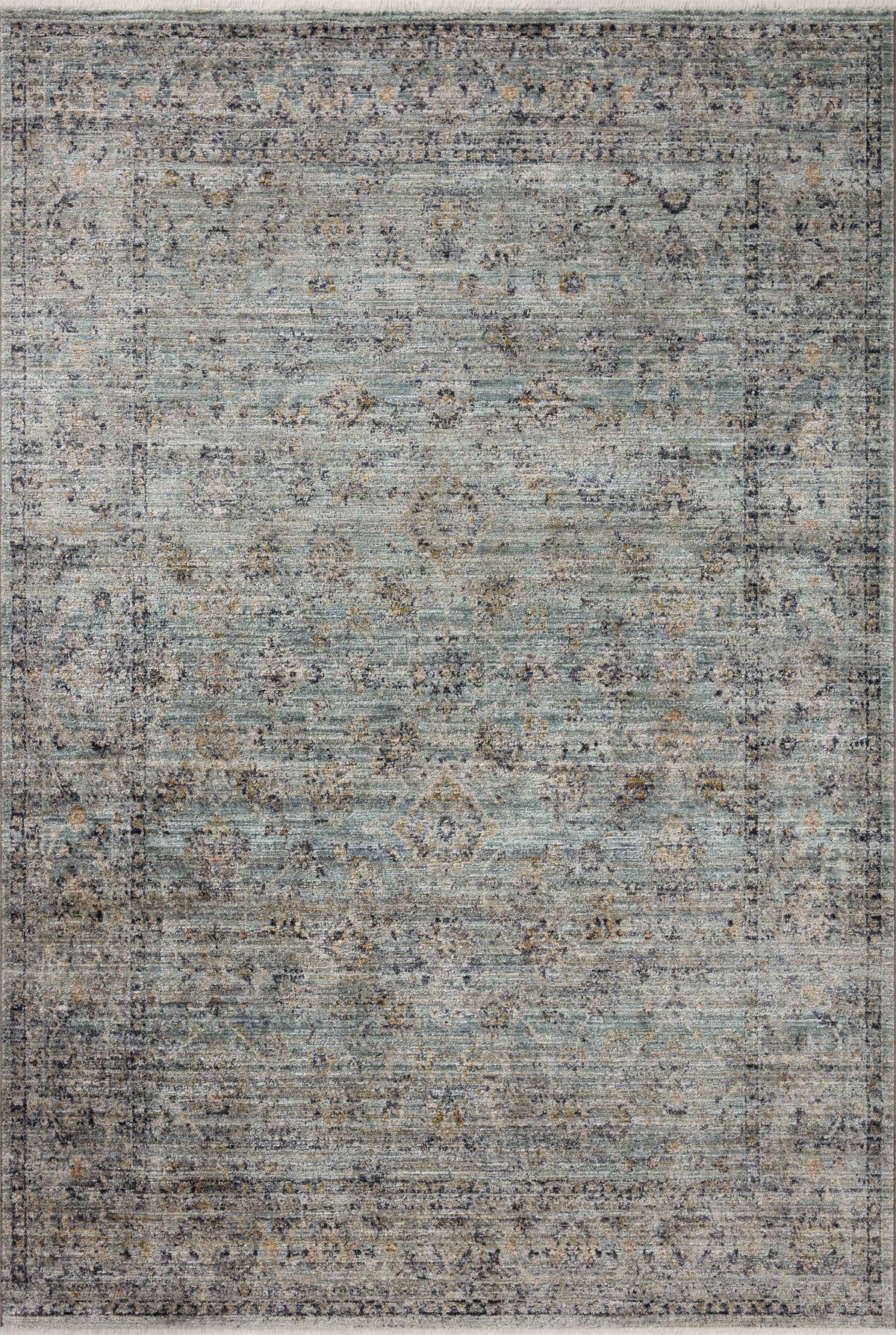 Jean Stoffer x Loloi Katherine 5'-3" x 5'-3" Round Accent Rug