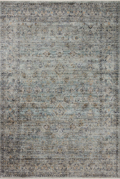 Jean Stoffer x Loloi Katherine 5'-3" x 5'-3" Round Accent Rug