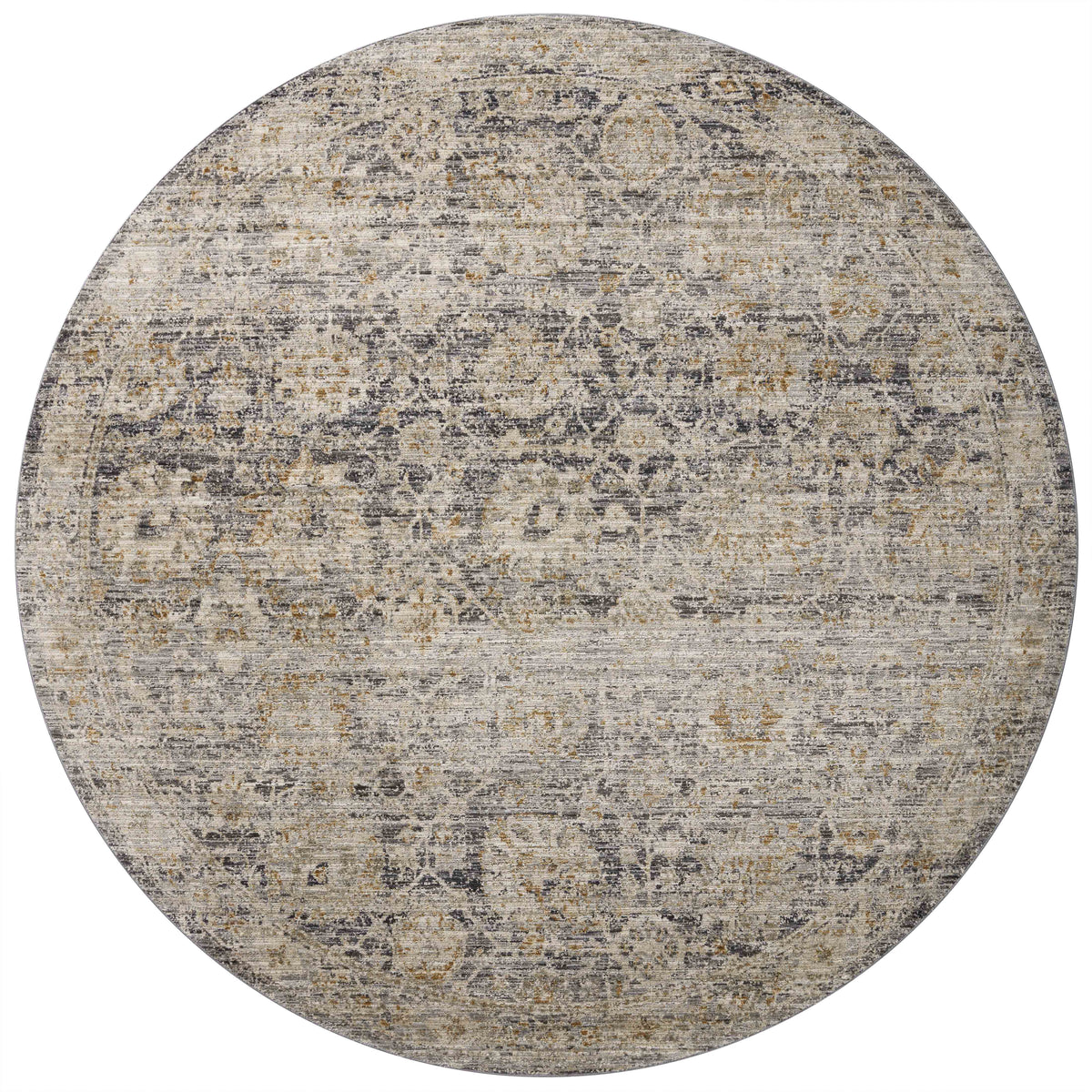 Jean Stoffer x Loloi Katherine 5'-3" x 5'-3" Round Accent Rug