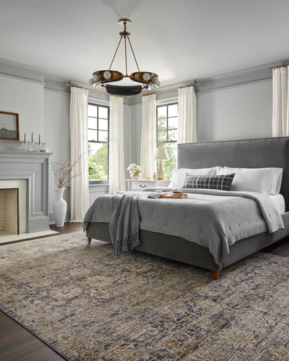 Jean Stoffer x Loloi Katherine 5'-3" x 5'-3" Round Accent Rug