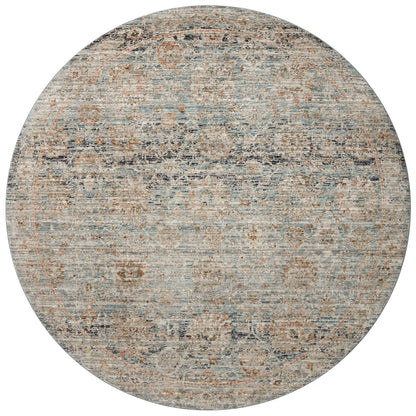 Jean Stoffer x Loloi Katherine 5'-3" x 5'-3" Round Accent Rug