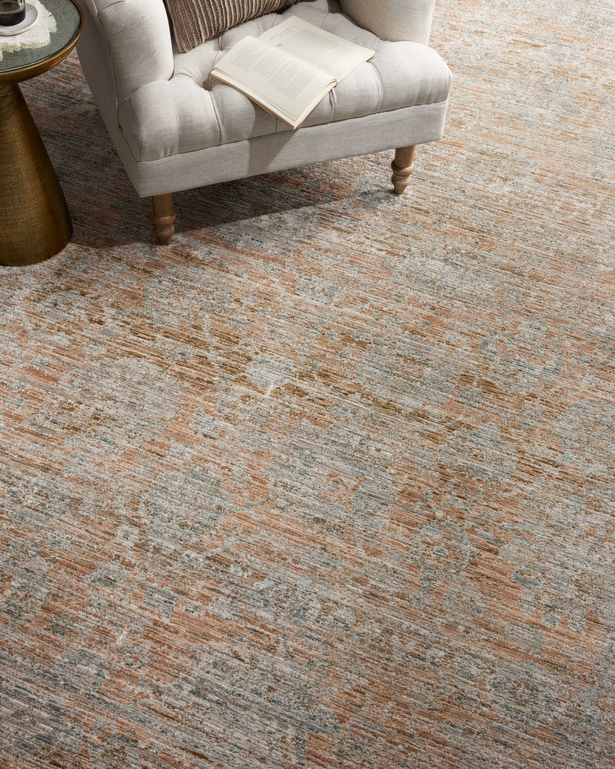 Jean Stoffer x Loloi Katherine 18" x 18" Sample Rug