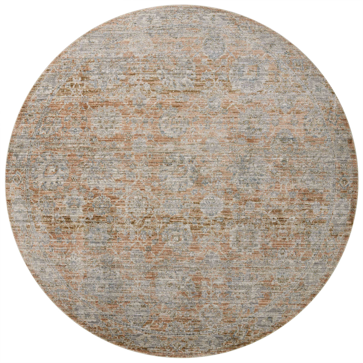 Jean Stoffer x Loloi Katherine 5'-3" x 5'-3" Round Accent Rug