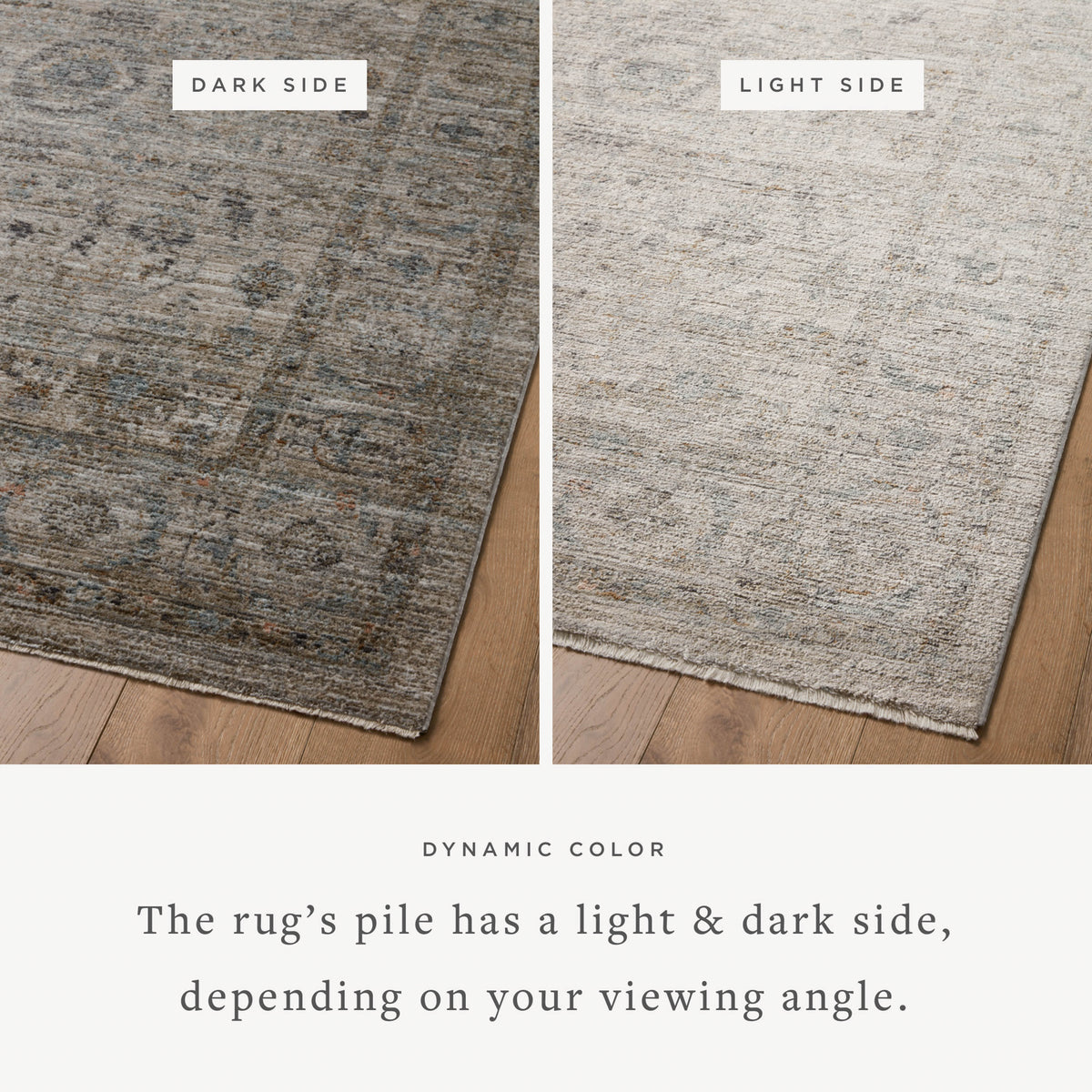 Jean Stoffer x Loloi Katherine 18" x 18" Sample Rug