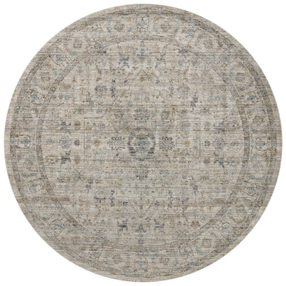 Jean Stoffer x Loloi Katherine 5'-3" x 5'-3" Round Accent Rug