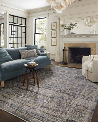 Jean Stoffer x Loloi Katherine 18" x 18" Sample Rug