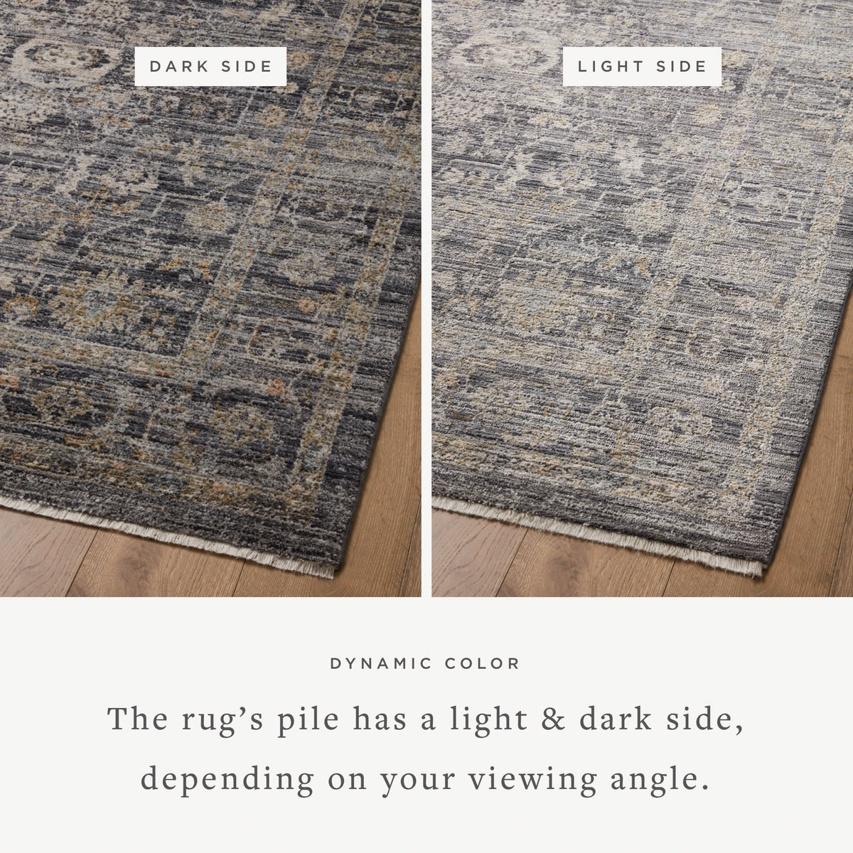 Jean Stoffer x Loloi Katherine 18" x 18" Sample Rug